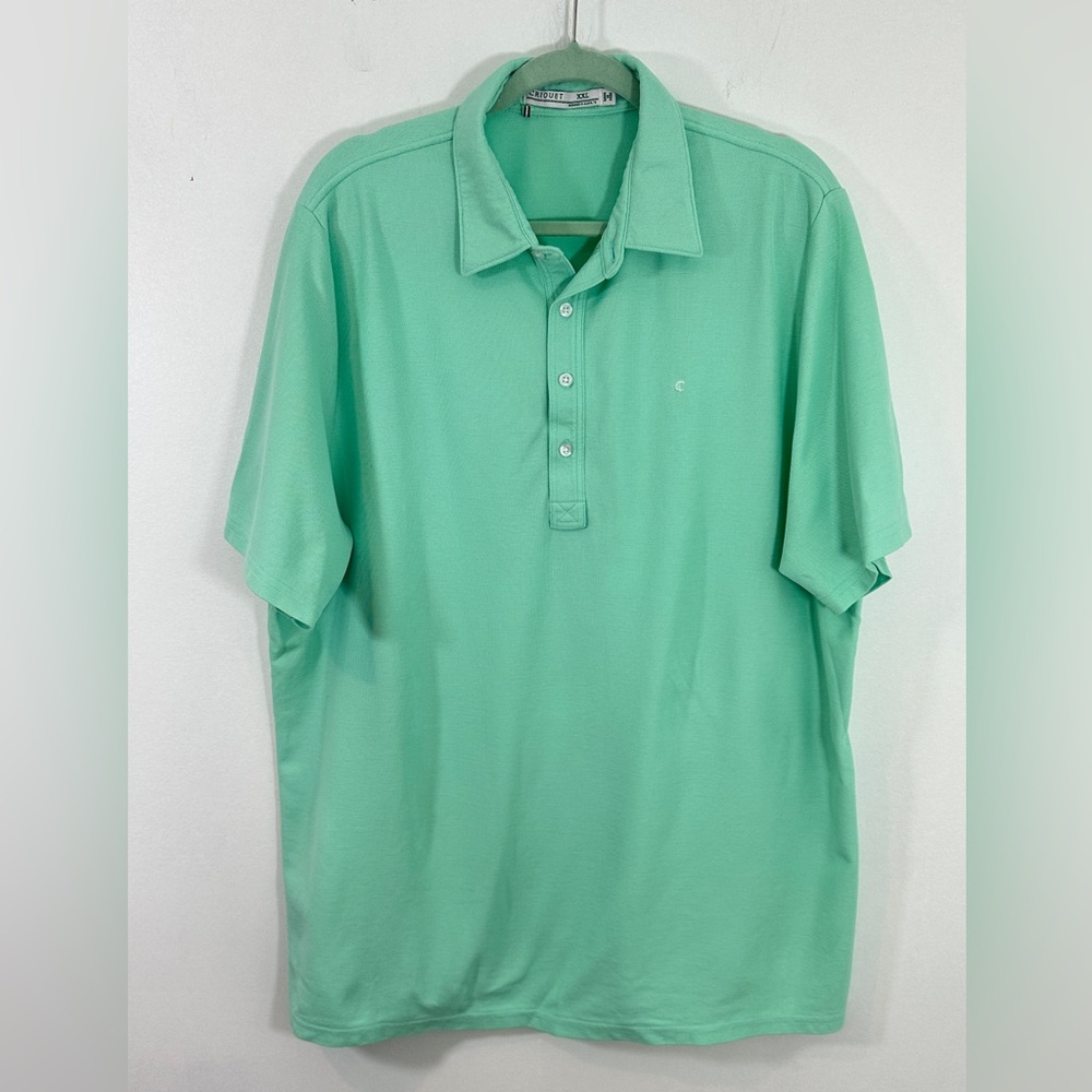 Criquet Green Polo Shirt Classic Lightweight Design